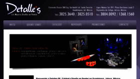 What Detalles80.com website looked like in 2016 (8 years ago)