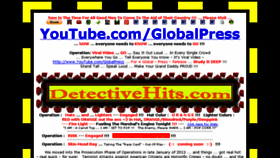 What Detectivehits.com website looked like in 2016 (8 years ago)