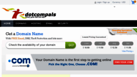 What Dotcompals.in website looked like in 2016 (8 years ago)