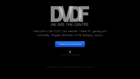 What Dvdf.org website looked like in 2016 (8 years ago)