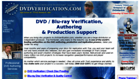 What Dvdverification.com website looked like in 2016 (8 years ago)