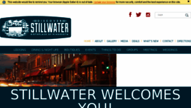 What Discoverstillwater.com website looked like in 2016 (8 years ago)