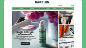 What Darphin.it website looked like in 2016 (8 years ago)