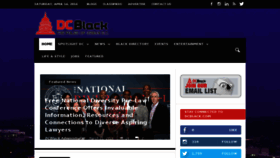 What Dcblack.com website looked like in 2016 (8 years ago)