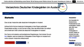 What Deutscherkindergarten.com website looked like in 2016 (8 years ago)