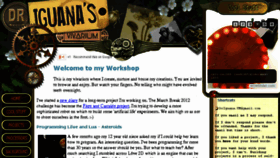 What Dr-iguana.com website looked like in 2016 (8 years ago)