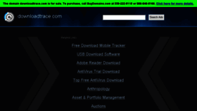 What Downloadtrace.com website looked like in 2016 (8 years ago)