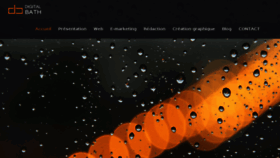 What Digitalbath.fr website looked like in 2016 (9 years ago)