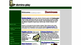 What Domino-play.com website looked like in 2016 (8 years ago)