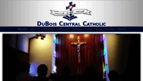 What Duboiscatholic.com website looked like in 2016 (8 years ago)