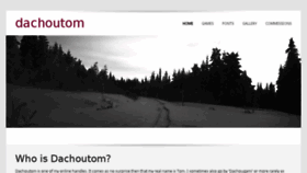 What Dachoutom.org website looked like in 2016 (8 years ago)