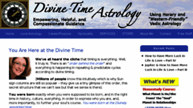 What Divinetimeastrology.com website looked like in 2016 (8 years ago)