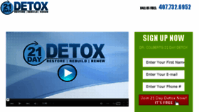 What Divinehealthdetox.com website looked like in 2016 (8 years ago)