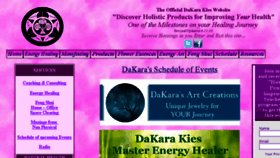 What Dakara.com website looked like in 2016 (8 years ago)