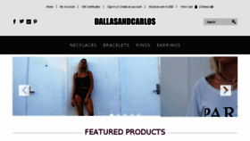 What Dallasandcarlos.com website looked like in 2016 (8 years ago)