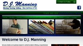 What Djmanning.co.uk website looked like in 2016 (8 years ago)