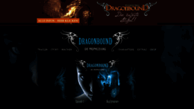 What Dragonbound.de website looked like in 2016 (8 years ago)