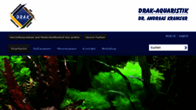 What Drak.de website looked like in 2016 (8 years ago)