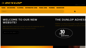 What Dunlop-adhesives.co.uk website looked like in 2016 (8 years ago)
