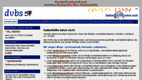 What Dvbs-online.de website looked like in 2016 (9 years ago)