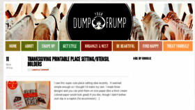 What Dumpyourfrump.com website looked like in 2016 (8 years ago)