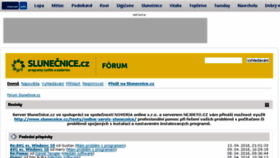 What Diskuse.slunecnice.cz website looked like in 2016 (8 years ago)