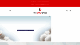 What Dmlgroup.in website looked like in 2016 (8 years ago)