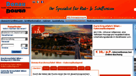 What Donautouristik.com website looked like in 2016 (8 years ago)