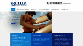 What Drscottbutler.com website looked like in 2016 (8 years ago)