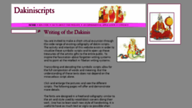 What Dakiniscripts.at website looked like in 2016 (8 years ago)
