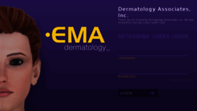 What Dermassociates.ema.md website looked like in 2016 (8 years ago)