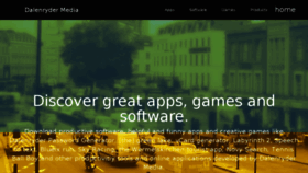 What Dalenryder.com website looked like in 2016 (9 years ago)