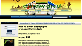 What Darmowy-cms.pl website looked like in 2016 (8 years ago)