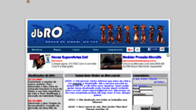 What Dbro.com.br website looked like in 2016 (8 years ago)