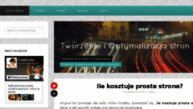 What Devhk.pl website looked like in 2016 (8 years ago)