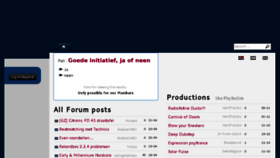 What Djresource.eu website looked like in 2016 (8 years ago)