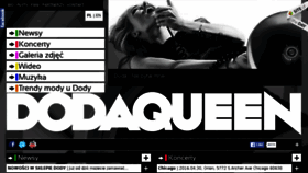 What Dodaqueen.com website looked like in 2016 (8 years ago)