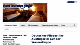 What Deutscher-flieger.de website looked like in 2016 (8 years ago)