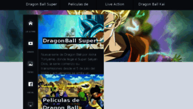 What Dragonballalcine.com website looked like in 2016 (8 years ago)