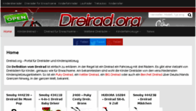 What Dreirad.org website looked like in 2016 (8 years ago)