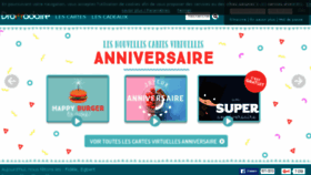 What Dromadaire.fr website looked like in 2016 (8 years ago)