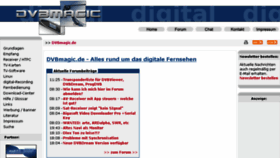 What Dvbmagic.de website looked like in 2016 (8 years ago)