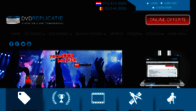 What Dvdreplicatie.nl website looked like in 2016 (8 years ago)