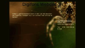 What Digifons.nl website looked like in 2016 (8 years ago)
