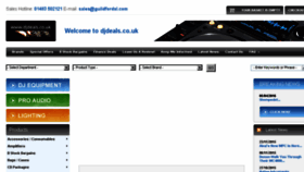 What Djdeals.co.uk website looked like in 2016 (8 years ago)