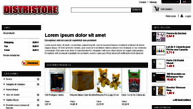 What Distristore.fr website looked like in 2016 (7 years ago)