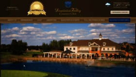 What Dominionvalleycountryclub.com website looked like in 2016 (8 years ago)