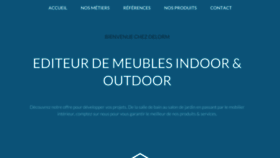 What Delorm.fr website looked like in 2016 (8 years ago)