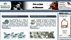 What Diamantes-infos.com website looked like in 2016 (8 years ago)