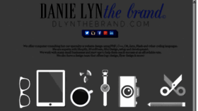 What Dlynthebrand.com website looked like in 2016 (8 years ago)